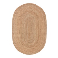 Ковер Овальный из джута Aftas 200 x 290 см бежевый LA REDOUTE INTERIEURS  фото, kupilegko.ru